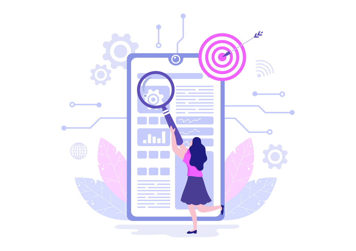 Keyword Research Illustration